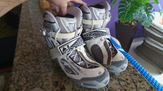 Bota Rollerblade Patins Roller aço trançado