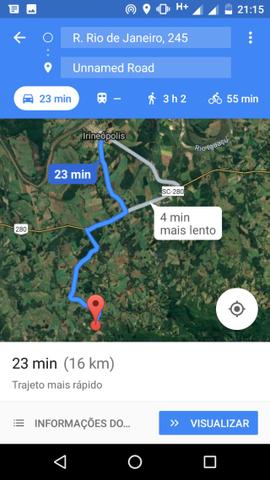 Vendo terreno na localidade da Serrinha em Irineópolis - Foto 8