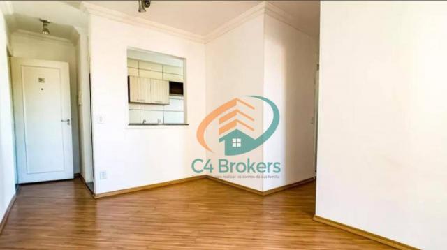 Apartamento com 2 dormitórios para alugar, 45 m² por R$ 1.547,00/mês - Ponte Grande - Guar