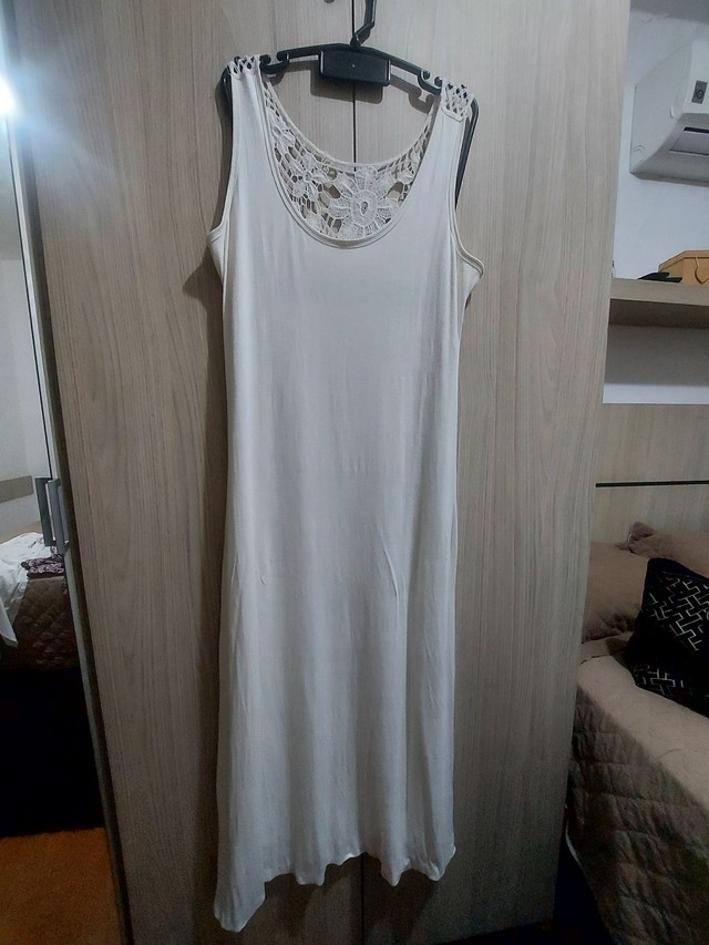 Vestido Reveion 44 branco - Foto 5