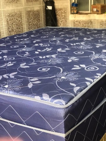 Cama box casal de fábrica 