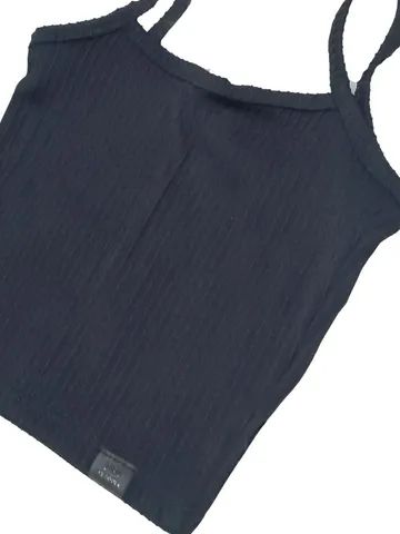Cropped Blusa Regata Alcinha Sereia da Terra - Foto 3