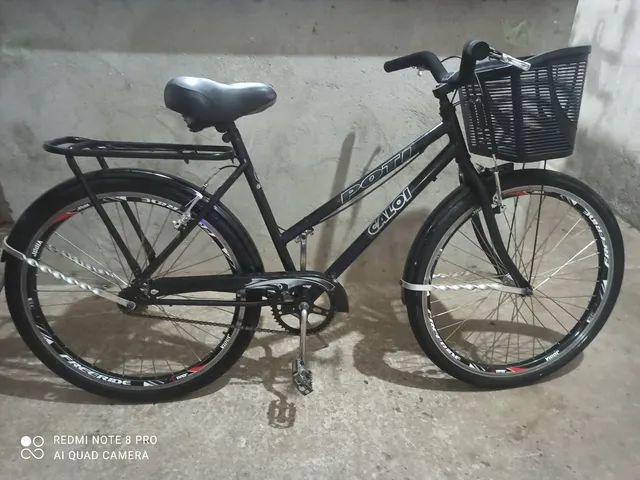 Bicicleta poti reformada equipada 