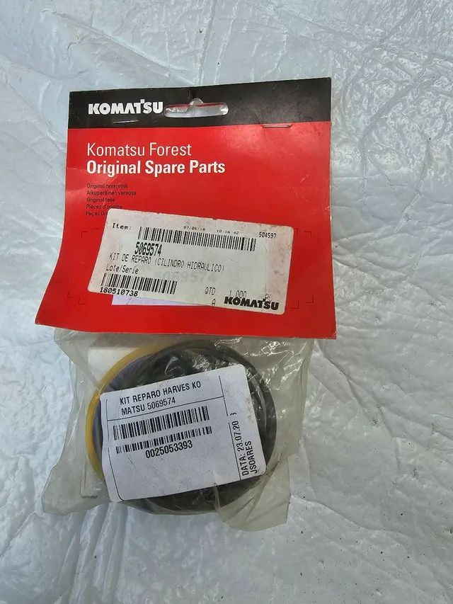 Caterpillar komatsu kit reparo cilindro hidráulico novo original 5069574 - Foto 2