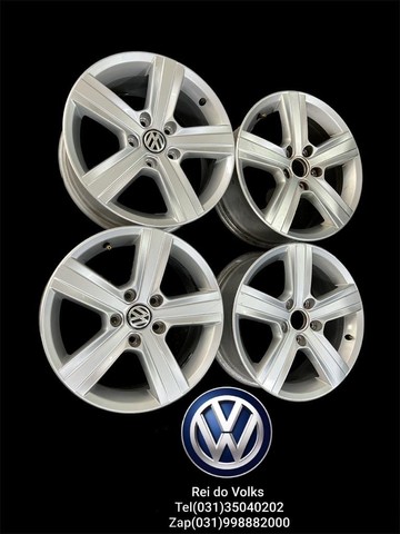 Jogo de roda aro 16 5 furos original do Golf TSI  - Foto 2