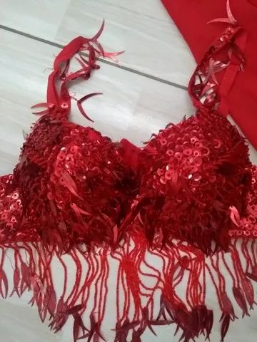 Roupa profissional de dança do ventre. - Foto 3