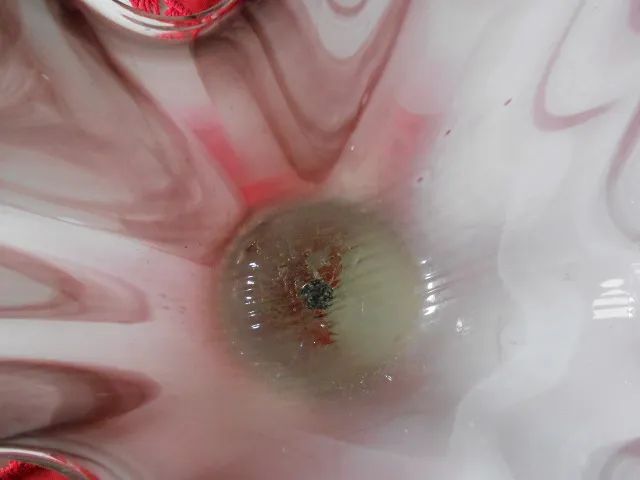 Centro de mesa/vaso de cristal Murano (no estado) - Foto 3