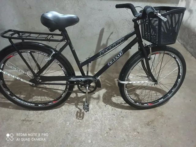 Bicicleta poti reformada equipada 