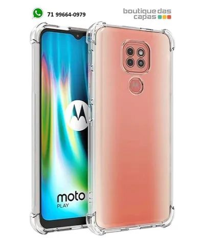 Capa tpu borda anti impacto moto g53 motorola g9 plus g9 g9 play