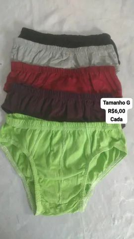 Cuecas infantil em algodão tamanho M e G  - Foto 2