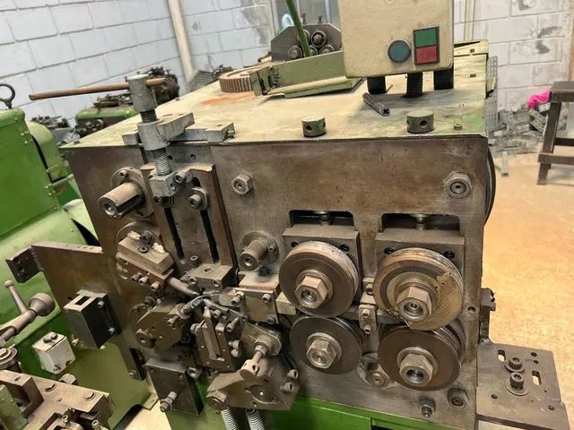 Máquina molas carjac carjak compressão 4 roletes 5mm