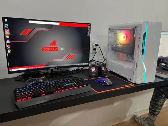 PC Gamer Completo i5 9400F | RX 5600XT + Monitor (Tudo novo c/ Garantia) Loja!