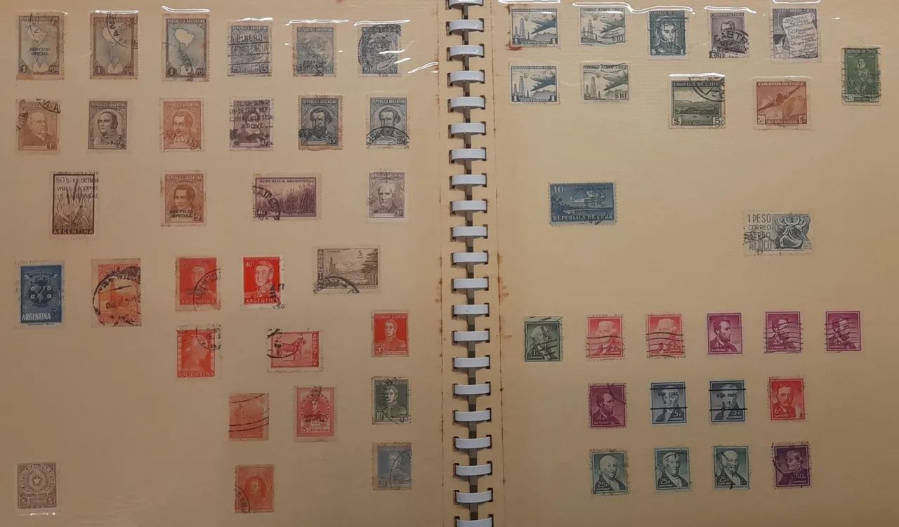 Coleção de selos - décadas de 50/60/70... - Foto 4