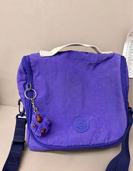Lancheira Kipling Roxa