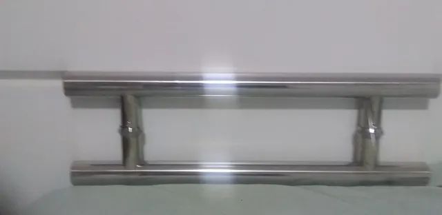 Puxador de inox da porta sala - Foto 2