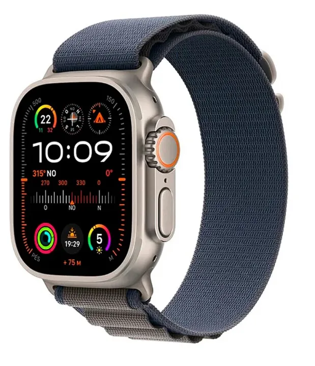 Apple Watch Ultra 2 GPS + Celular Caixa de Titânio 49MM