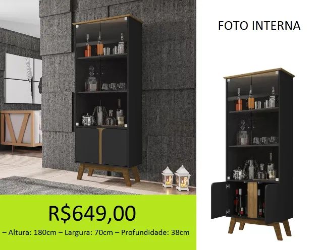 Cristaleira de qualidade  - Foto 2