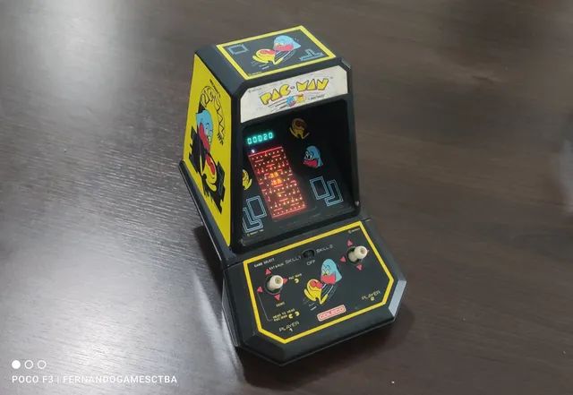 Pac-Man Mini Arcade da Coleco Original Funcionando