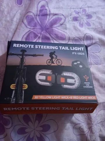 Lanterna de bicicleta com indicador de lado - Foto 3
