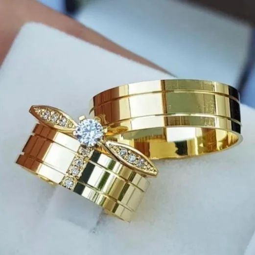 Alianças Personalizadas Exclusivas Diversos Modelos Garantia  - Foto 2