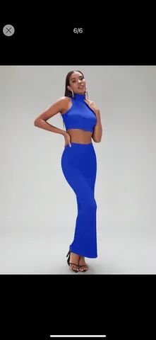 Vendo conjunto azul SHEIN  novo P