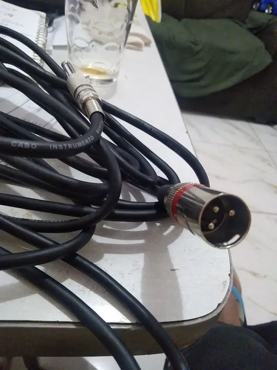 VENDO CABO P10 PRA VIOLÃO,MESA DE SOM - Foto 2
