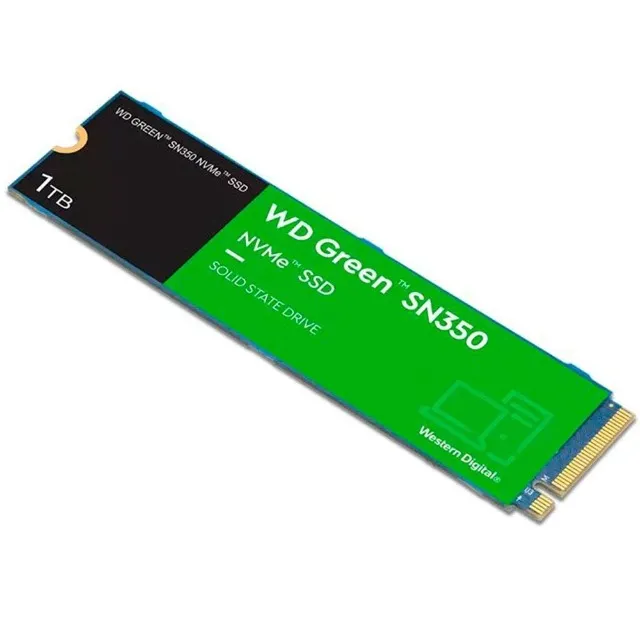SSD 1TB M.2 2280 SN350 NVMe PCIe - WD Green - Novo - Loja Coimbra Computadores