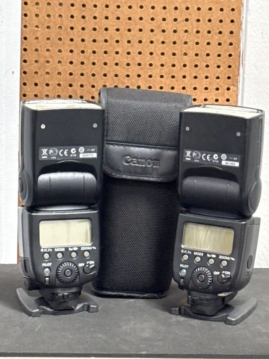 2 Flasha Canon EX II - R$ 850,00 cada - Foto 2