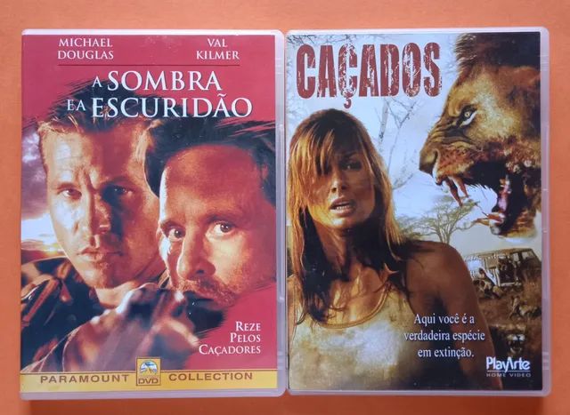 Dvd A Sombra e a Escuridão + Caçados 