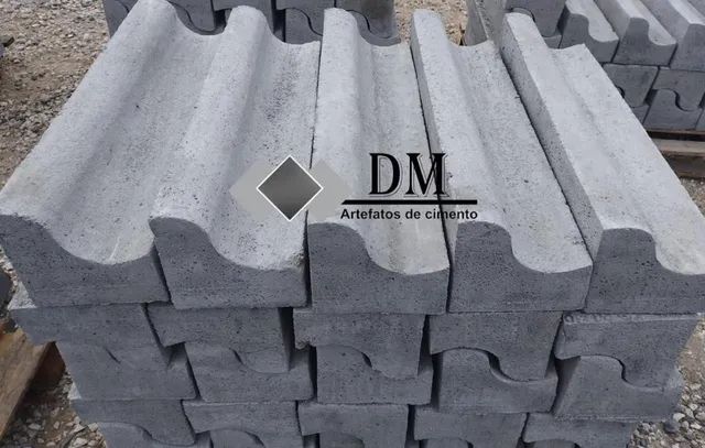 Capa de muro, Concregramas , lajotas , meio fio , paver polido,  - Foto 4