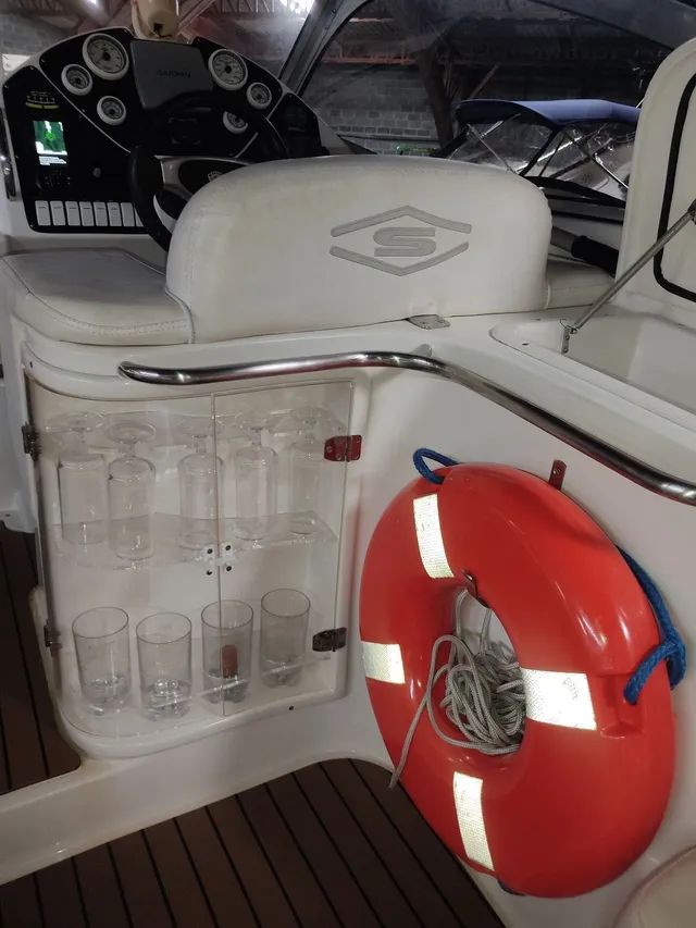 Singular 280 ano 2012 com Mercruiser 300 Hp - não Phantom 29 Triton 295 Focker 280 - Foto 8