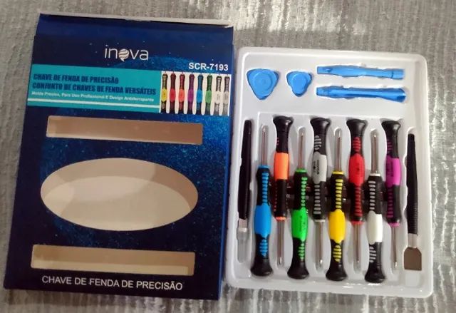 Kit Chaves De Fenda De Precisão Inova Scr-7193 - Foto 5