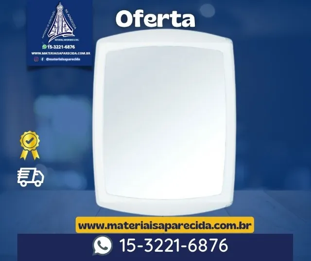 Espelho Armario Banheiro Metasul Branco Cinza -novo