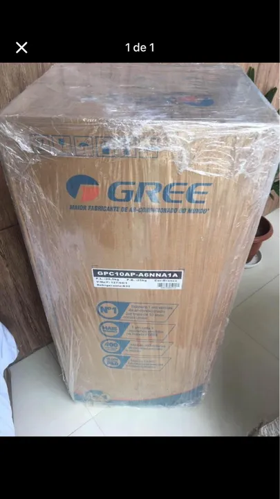Ar portátil gree 10.000 inverter