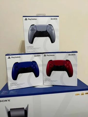 CONTROLE PS5 NOVO - VÁRIAS CORES 