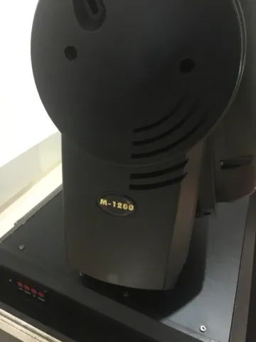 Par de Moving light Weinas M-1200 com Cases  - Foto 3