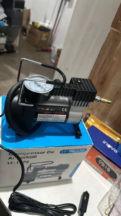 Compressor de ar alumínio de carro portátil - Foto 4