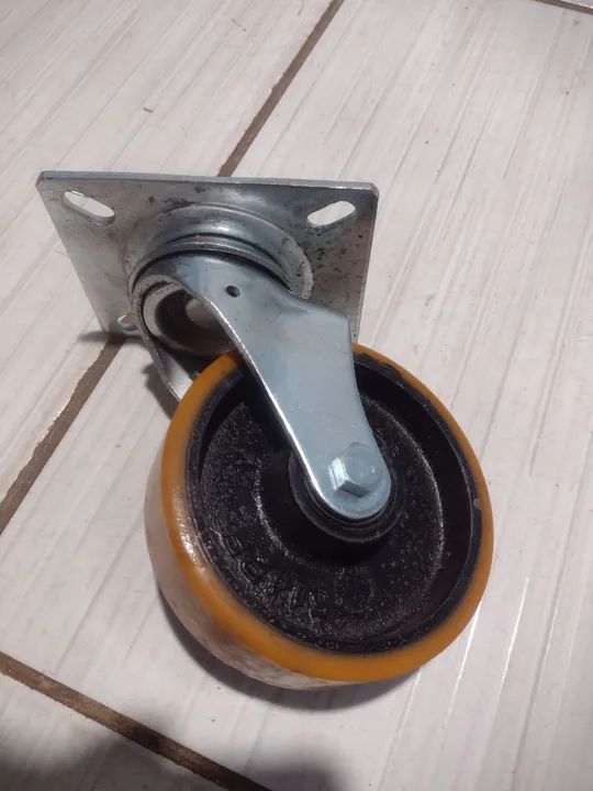 Rodízio Giratório 300kg - SCHIOPPA - GL 514 PE - Foto 4