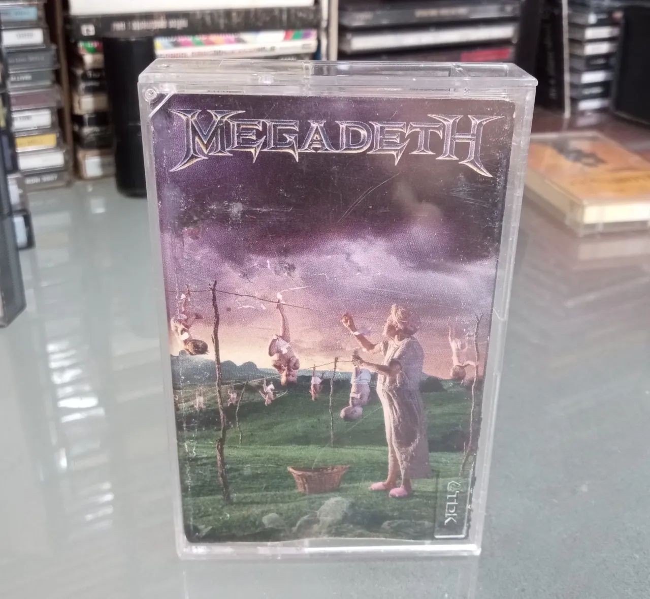 Fita k7 Cassete MEGADETH Youthanasia 1994