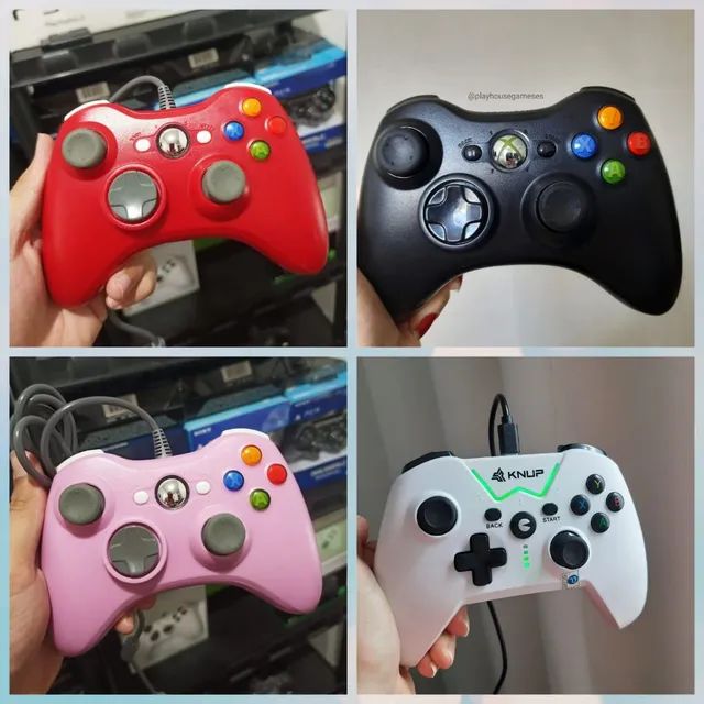 Controle Xbox 360 PC TV - Playhouse 