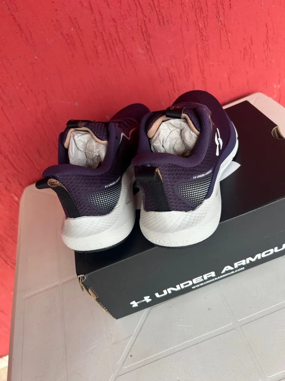 Tênis Under Armour Novo Original 35 - Foto 4
