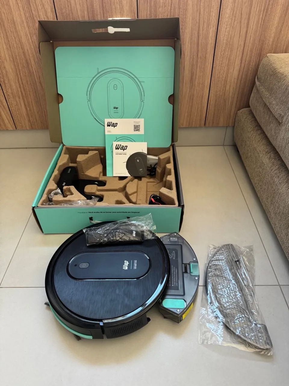 Robô Aspirador de Pó Wap Robot W400 - Foto 3