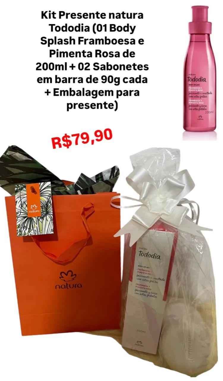 Kits para presentes O Boticário e natura (tenho outros tmb) - Foto 3