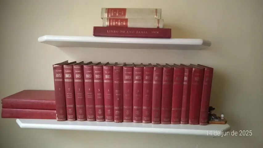 ENCICLOPÉDIA BARSA ANO 1974 COMPLETA