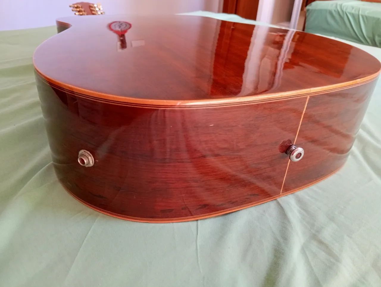 Violão rozini folk em aço 2004 - Foto 6