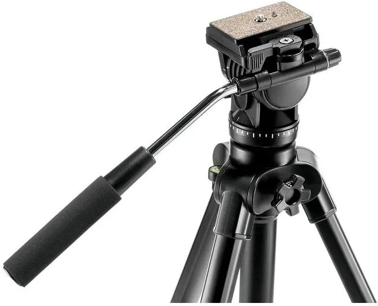 Tripé para dsrl mirrorless e vídeo Prima PHKV002 com cabeça hidráulica