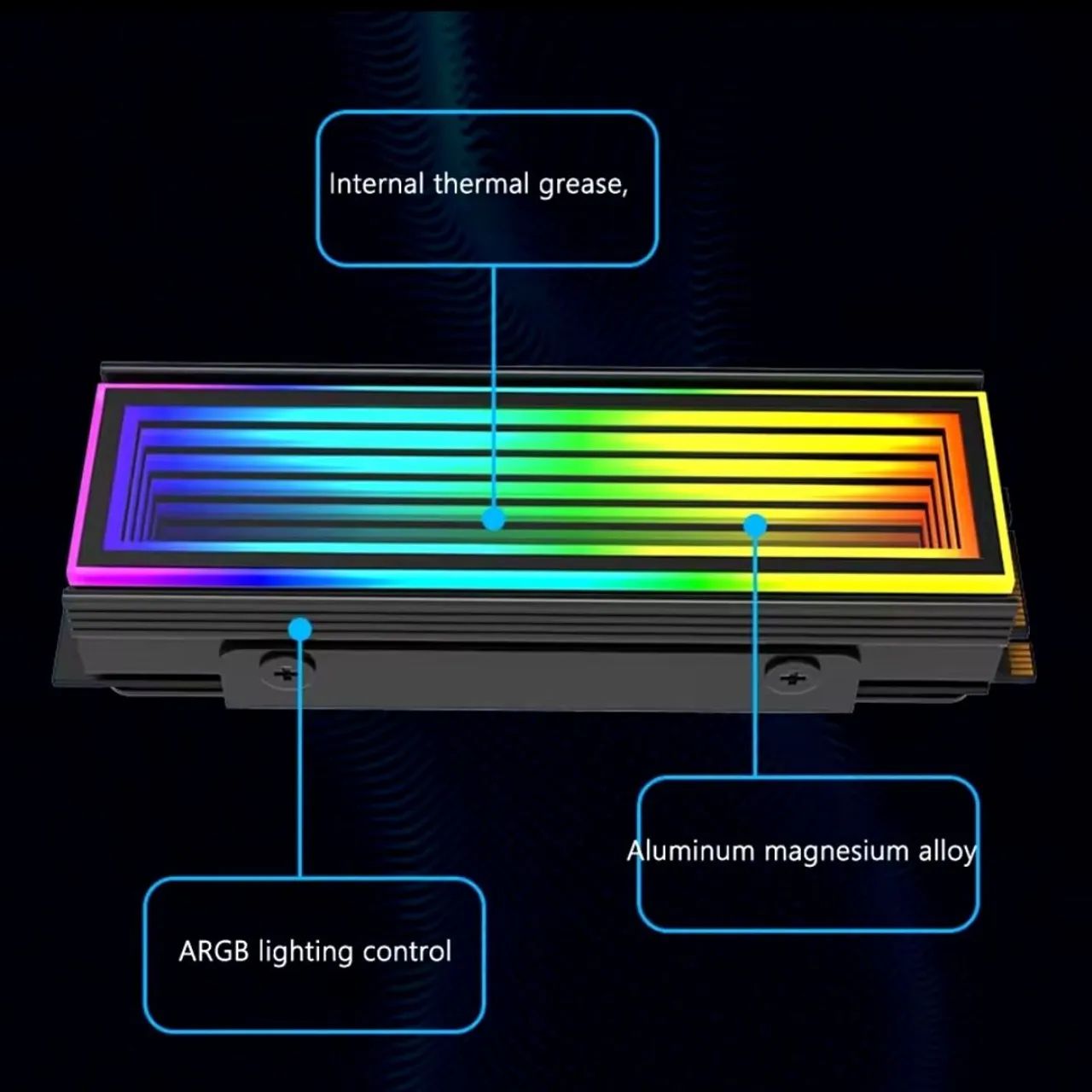 Dissipador NVME  - Foto 2