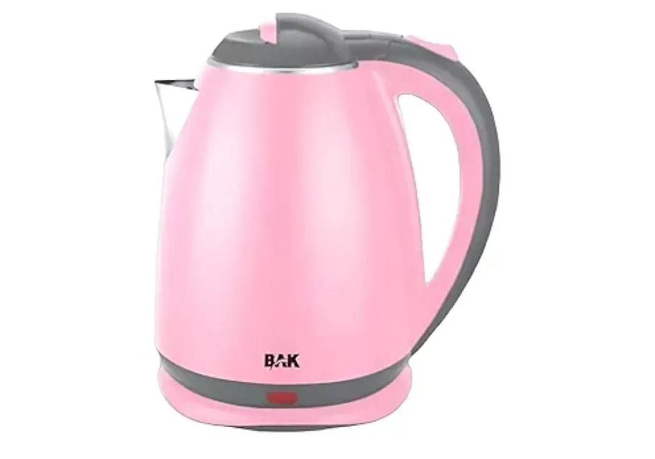 Chaleira Elétrica Rosa BAK - Design Moderno