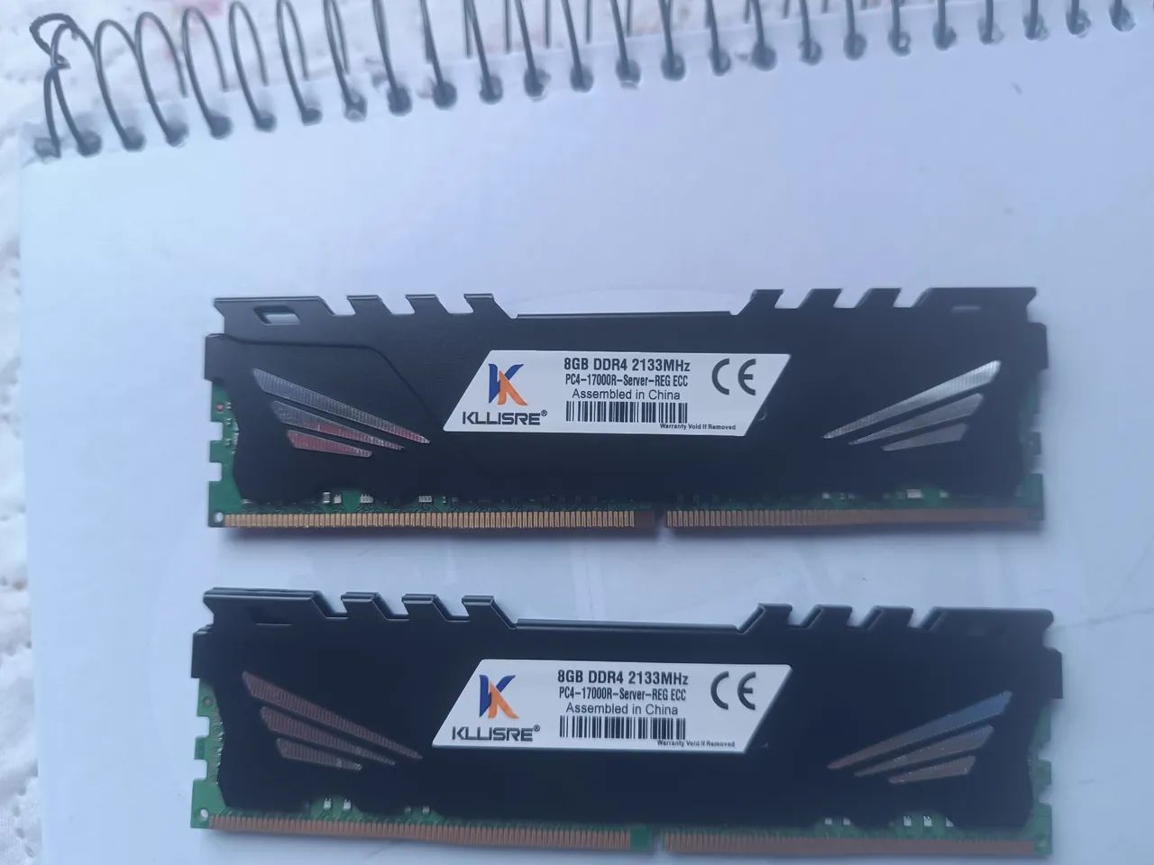 2x 8GB DDR4 ECC KLLISRE
