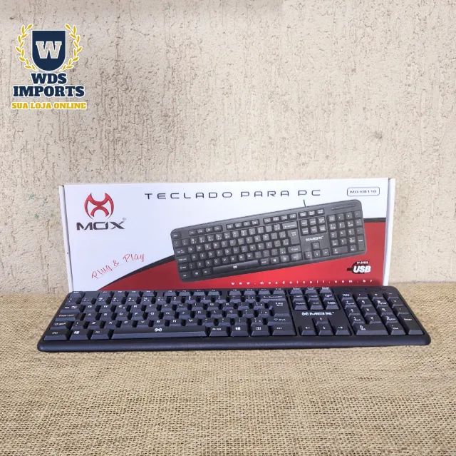 Teclado Com Fio para Pc - Mox